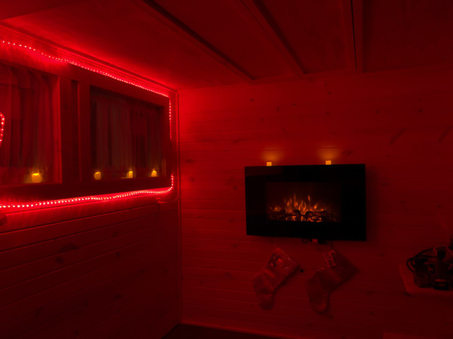 The Nest Tiny Home rustikal