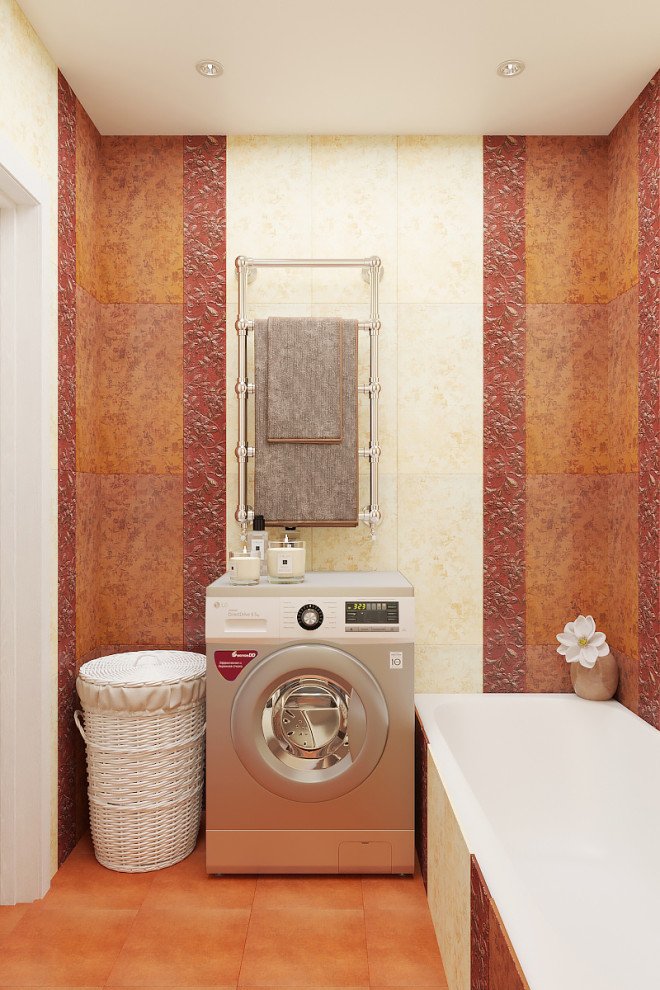 3D визуализация ванной комнаты для заказчика