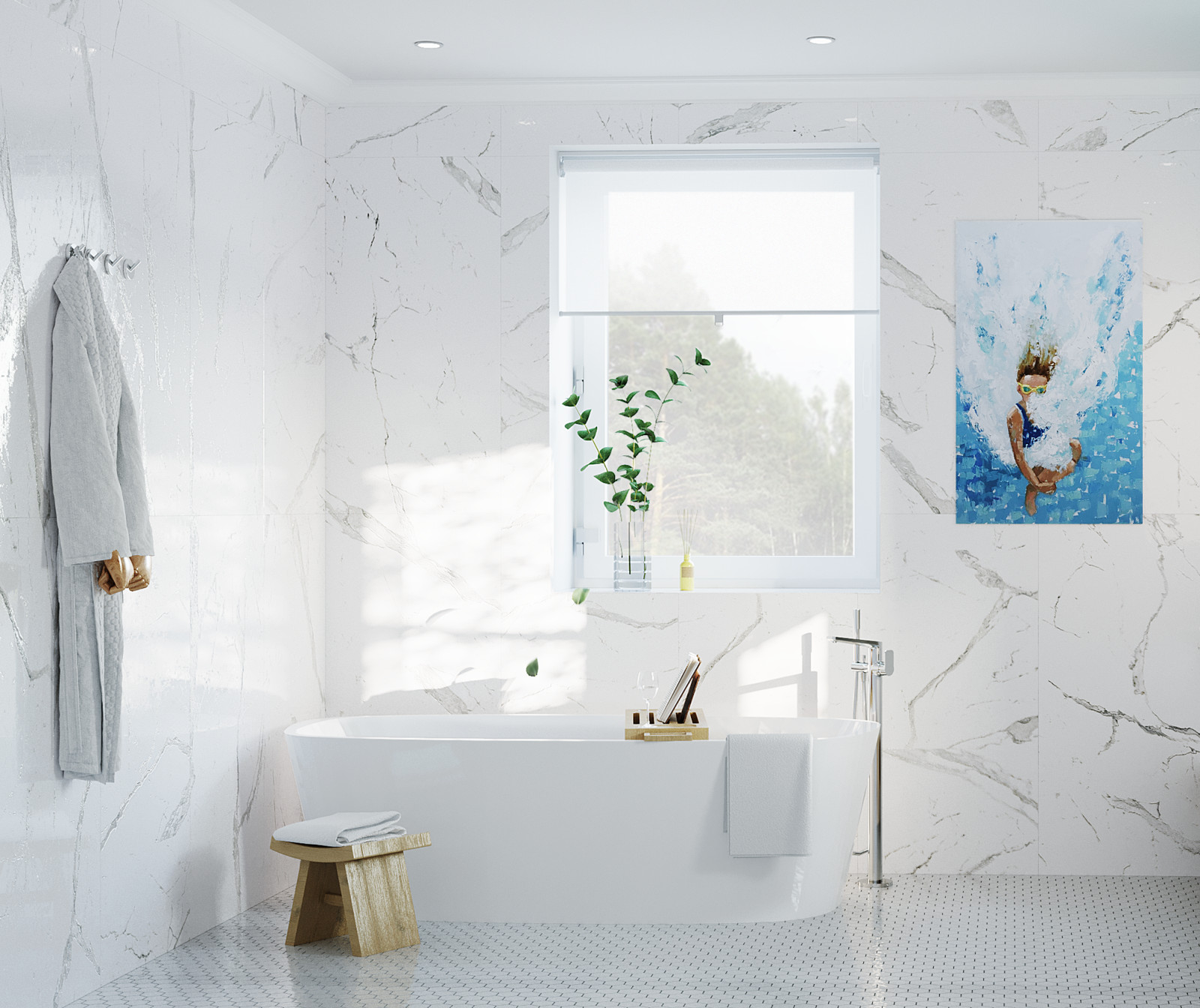 Дизайн проект интерьера коттеджа 140 кв.м.