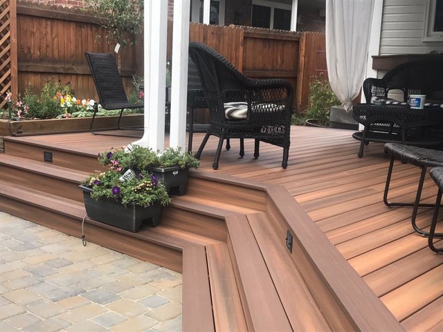 Custom Decks contemporary-terrace