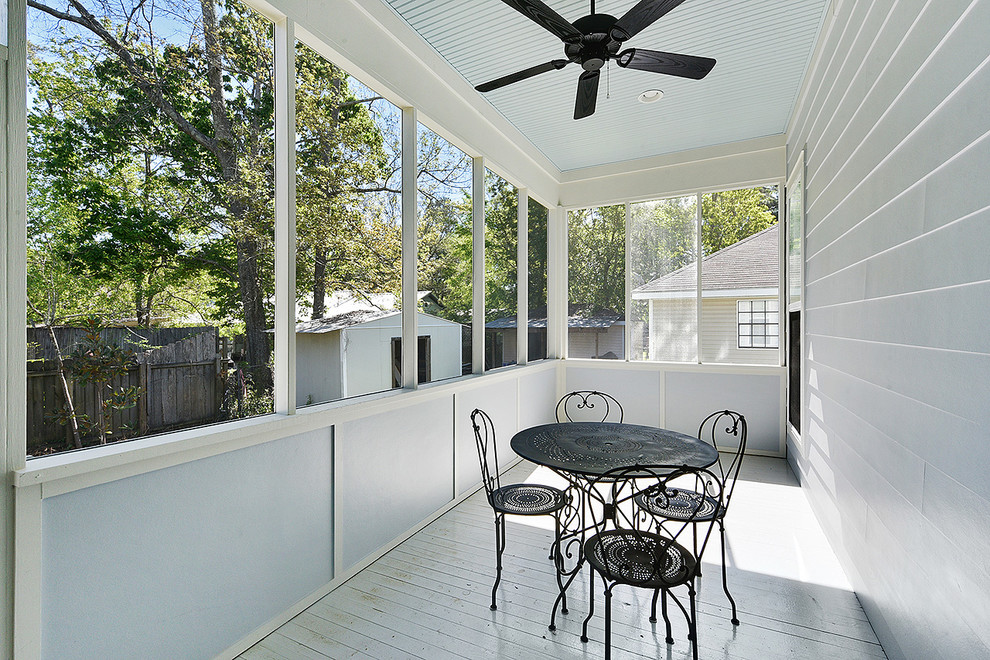 Livingston Street Traditional Balcony New Orleans by Conbeth