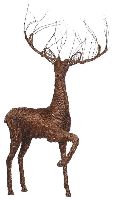 Grapevine Deer Display, Prancing Buck