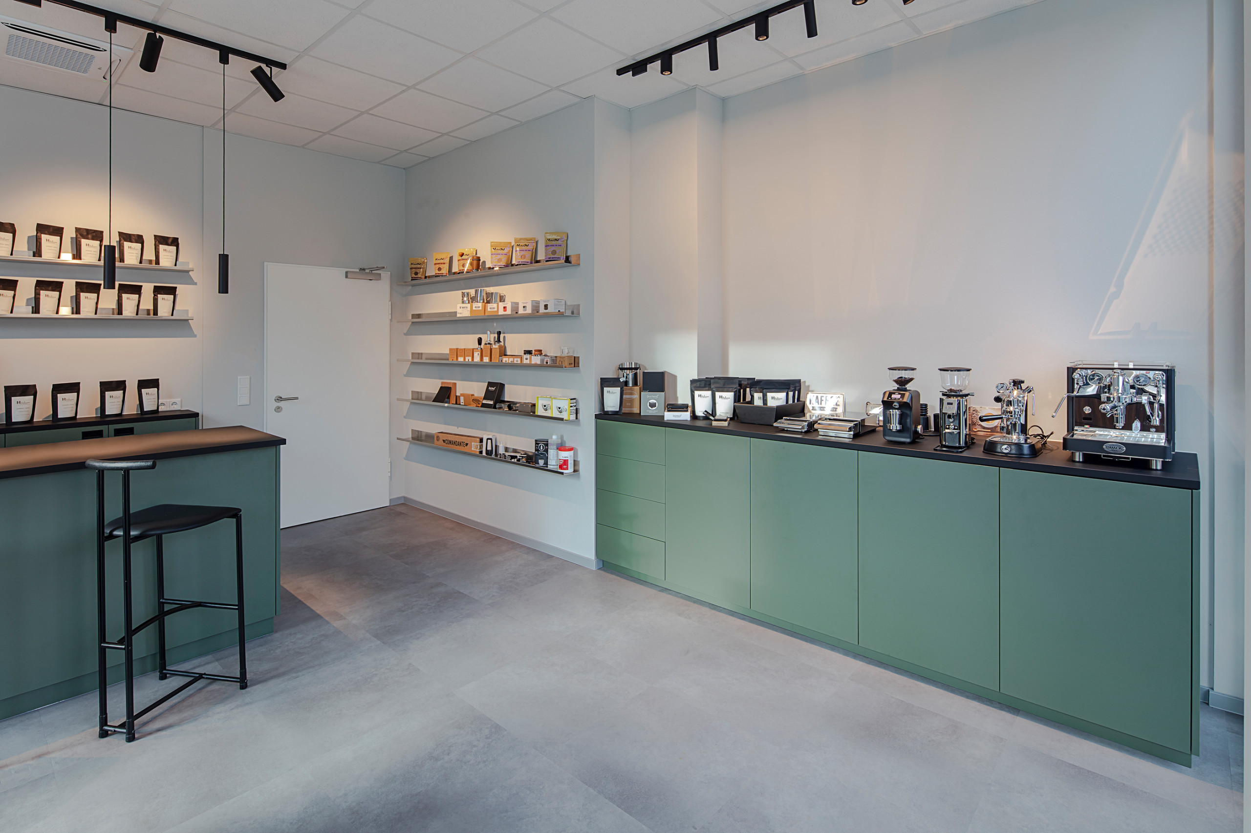 Showroom für Espressomaschinen & Barista in München