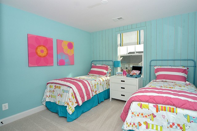 Contemporary Coastal costero-dormitorio-infantil