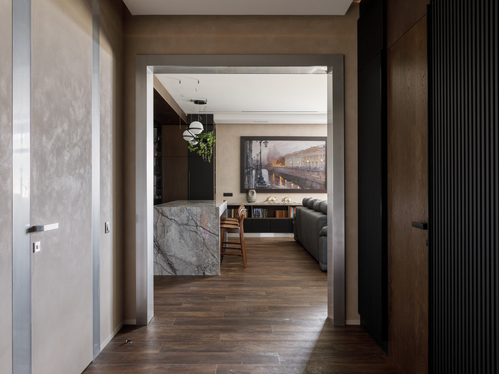 Четырехкомнатная квартира в современном стиле 166 м2