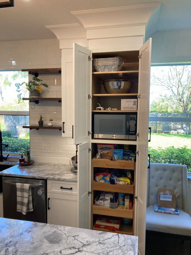 Open Pantry Cabinet