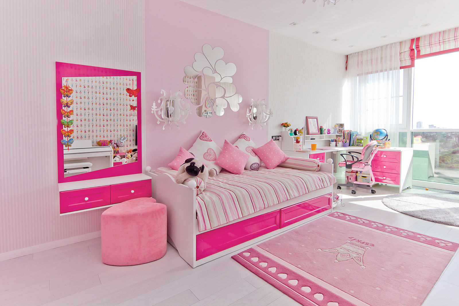 Детская комната для девочки в ЖК Riche Ville