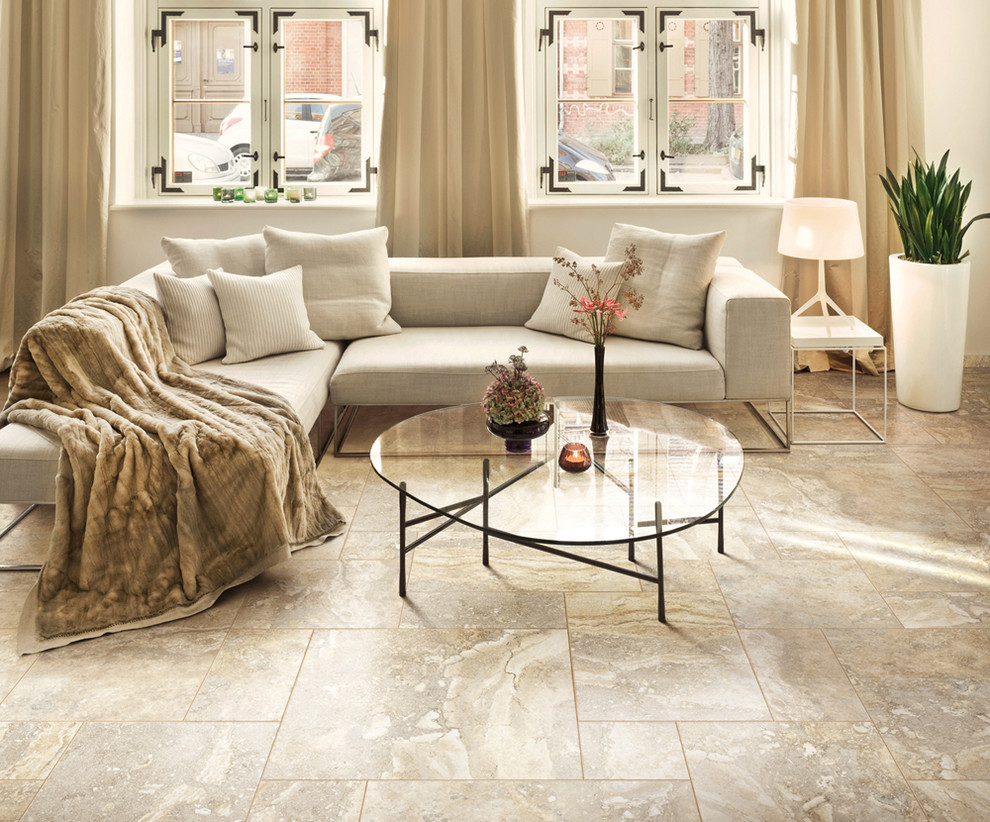 Regis Series Beige Porcelain Living Room Los Angeles by Arizona Tile