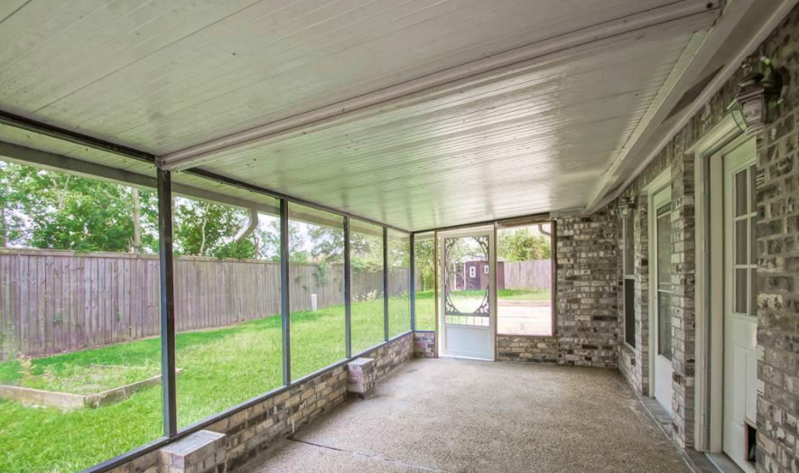 Enclosed Patio Project