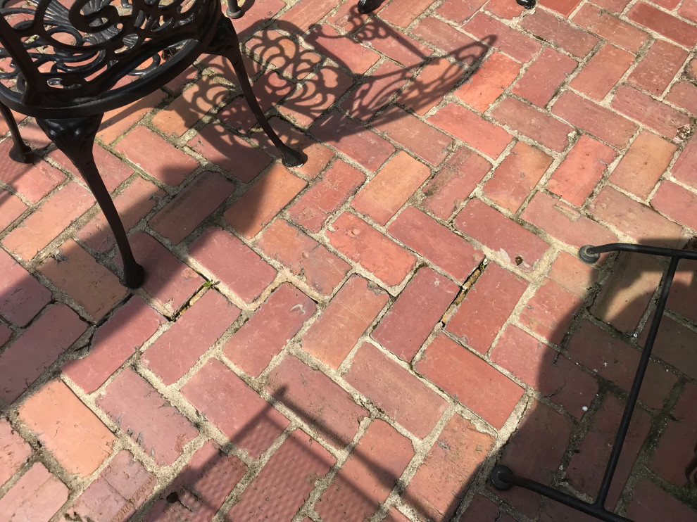 Berry Job - Brick Patio and Sidewalk Repair