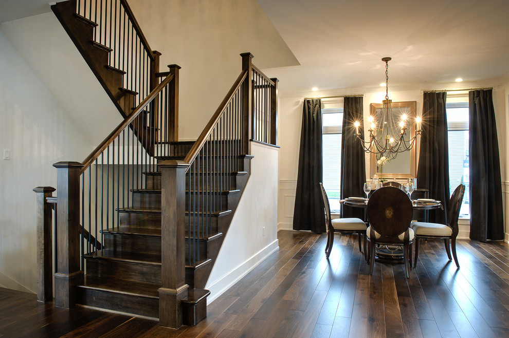 Transitional home design photo in Toronto