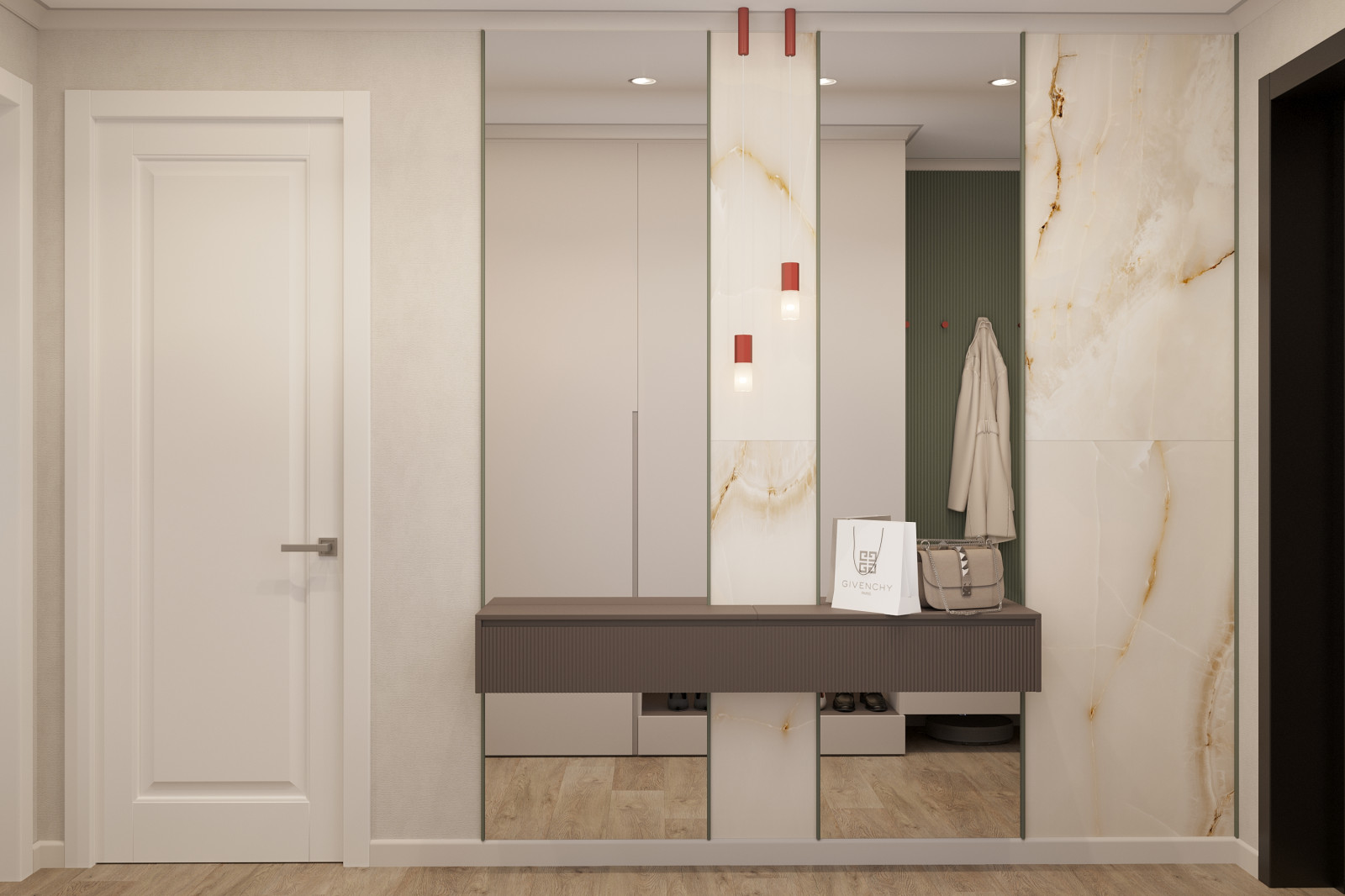 Квартира 80 м2 для семьи с двумя дочками