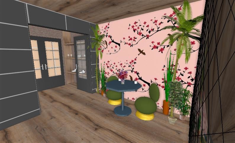 Комната приема гостей и музицырования