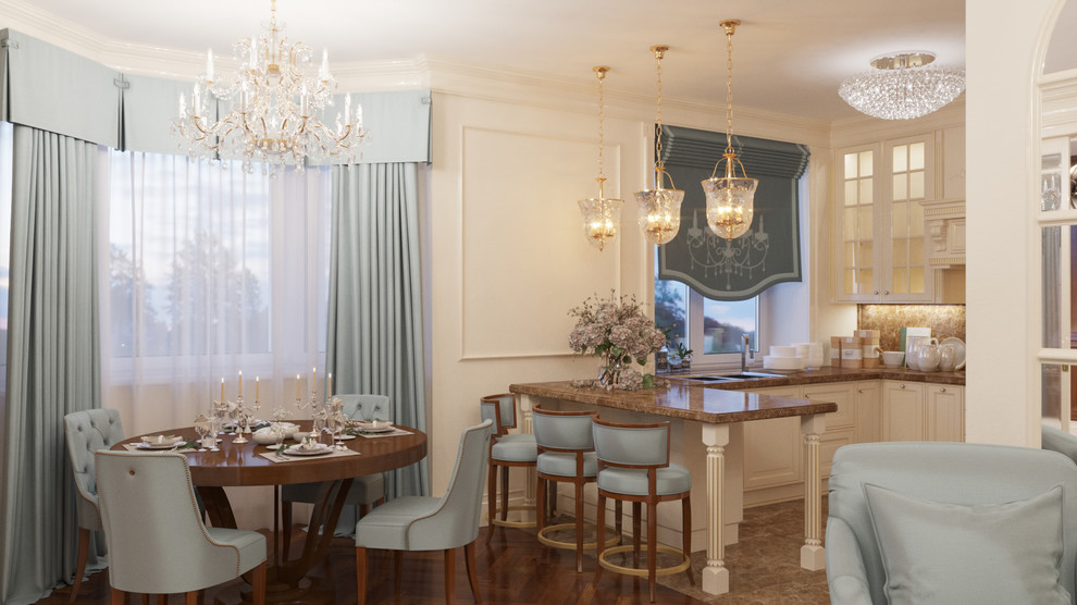 ЖК Алые паруса.Квартира в стиле современная классика.