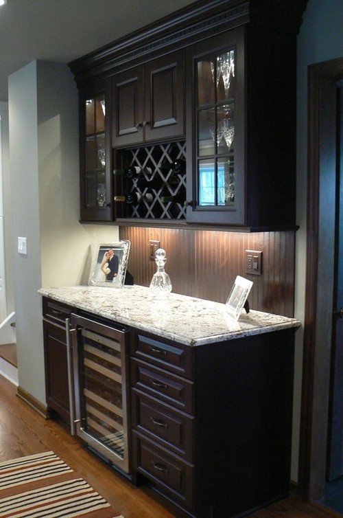 Dry Bar Sink Creepingthyme Info Total Kitchen Family Room Renovation Complete