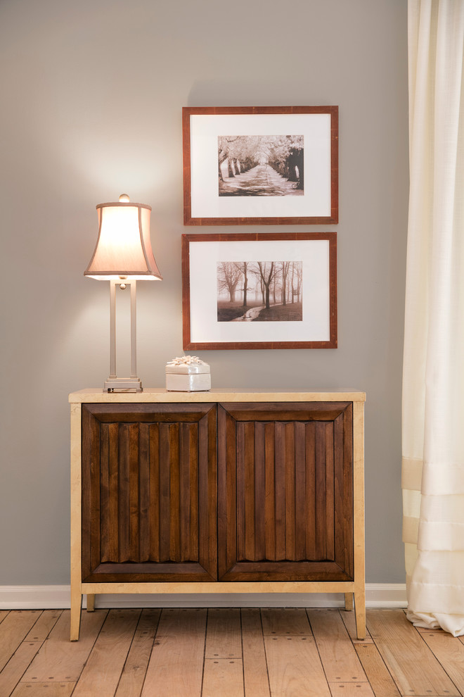 Inspiration for a transitional home design remodel in Phoenix