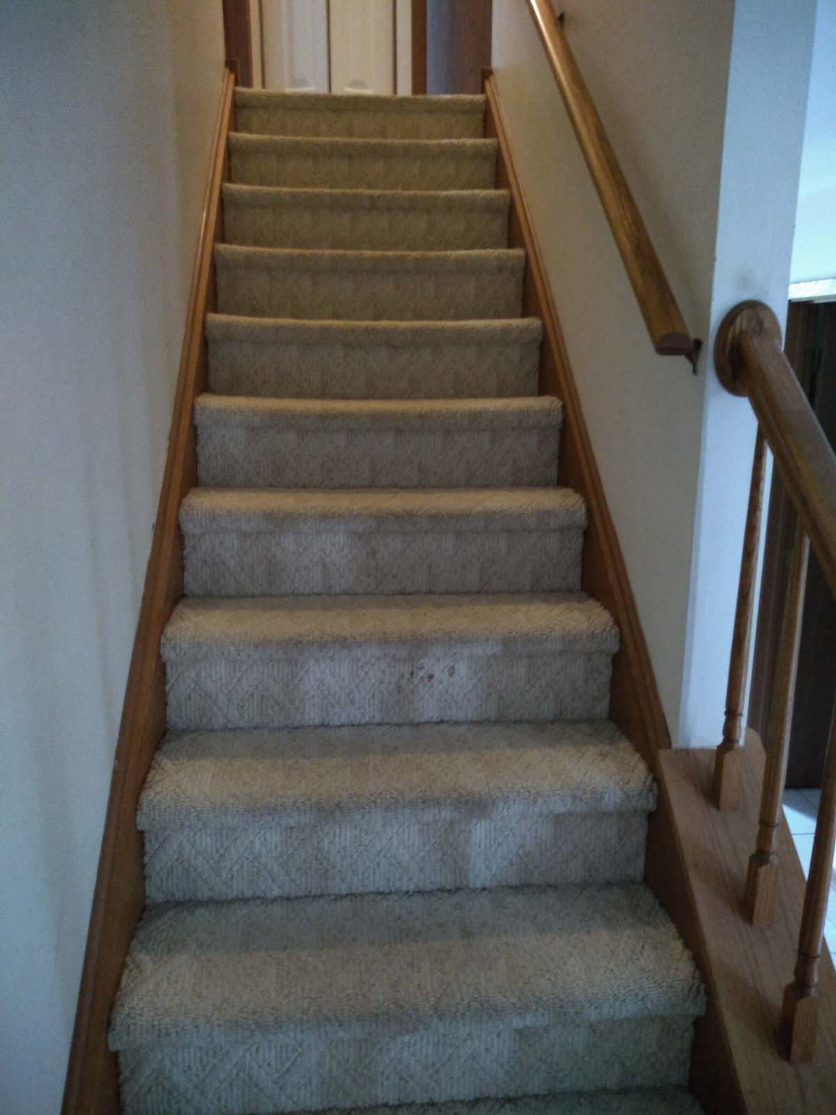 Upgrade old stairs for home-sale