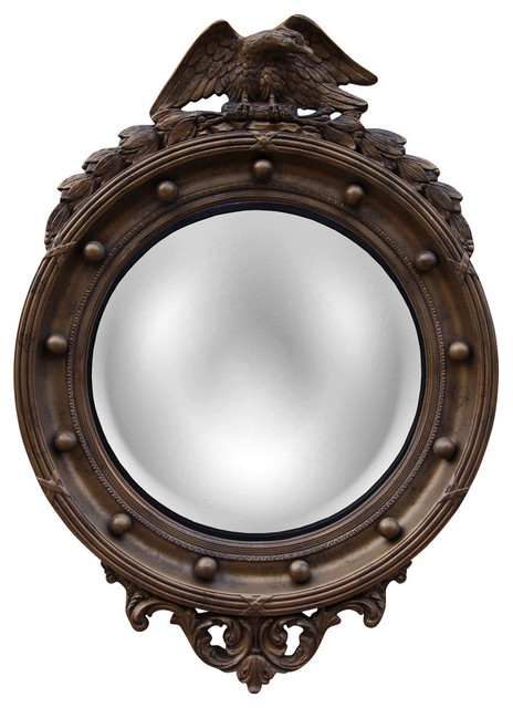 Regency Eagle Convex Mirror Victorian Wall Mirrors By Regency Eagle Convex Mirror Victorian