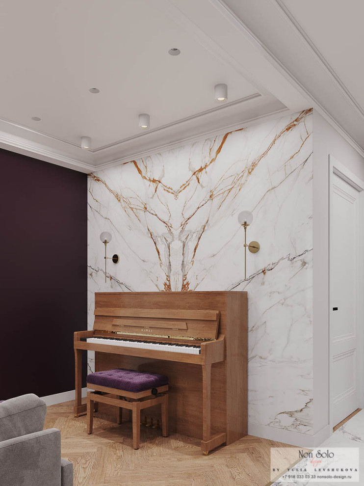 Дизайн квартиры, 96 м2, ЖК «Домашний», г. Москва