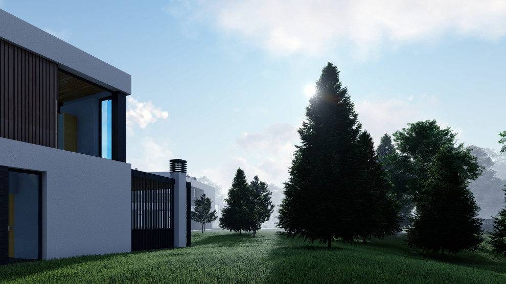 Complex of modern houses Ust-Kachka