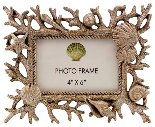 Beach and Coastal Photo Frames | DIY Shell and Rope Frames - Seas Your Day