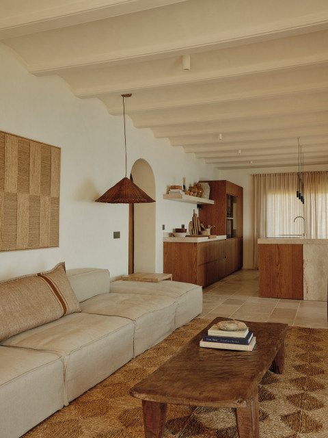 Casa Buganvilla mediterranean-living-room