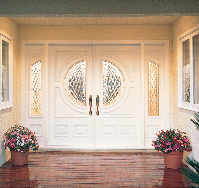 JELD WEN Aurora Custom Fiberglass Doors Transitional Entry