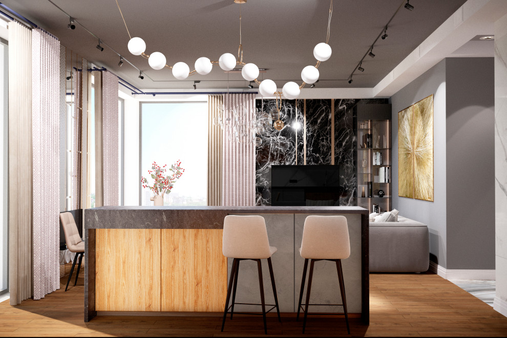 Квартира в стиле ар-нуво, ЖК "Кокос"