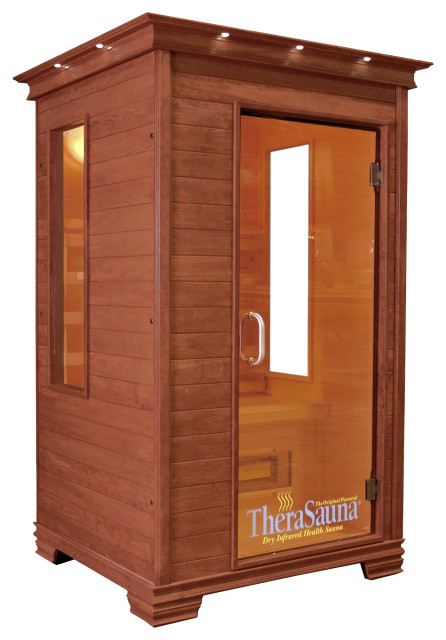 Infrared Health Sauna, Aspen Wood, 2-Person
