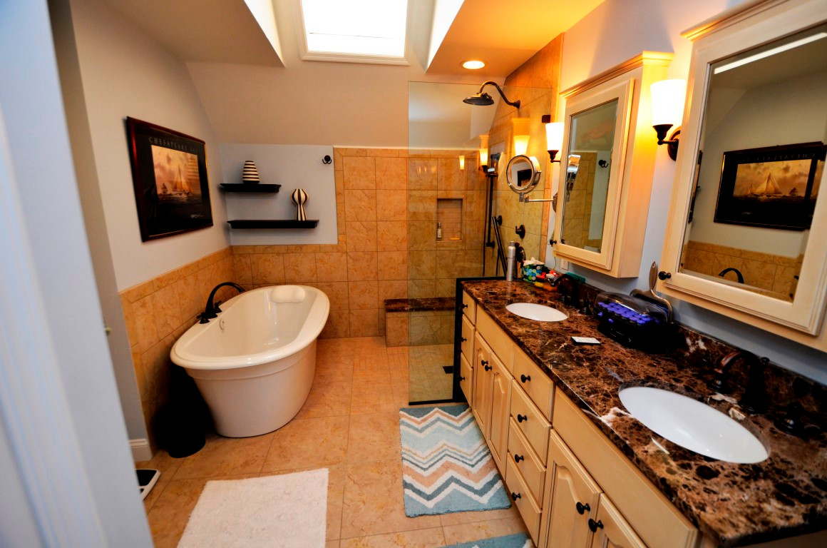 North Wales Hill Master Bath