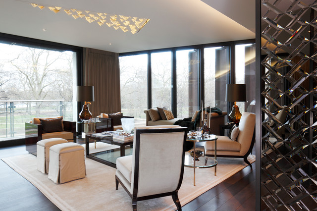 One Hyde Park Knightsbridge Living Room London By