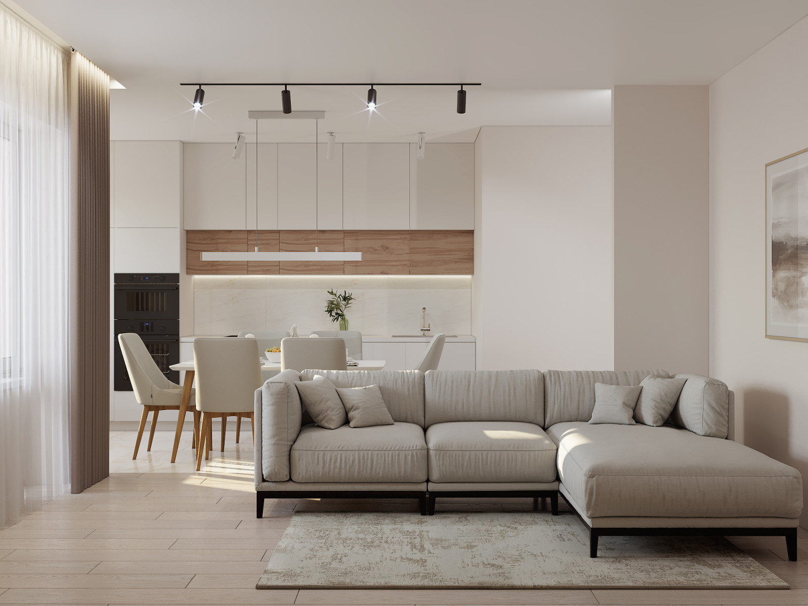 Кухня-гостиная