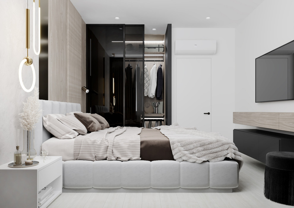 Небольшая спальня для молодой семьи