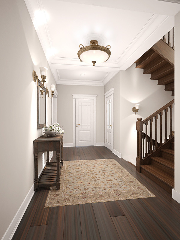 Классический интерьер коттеджа