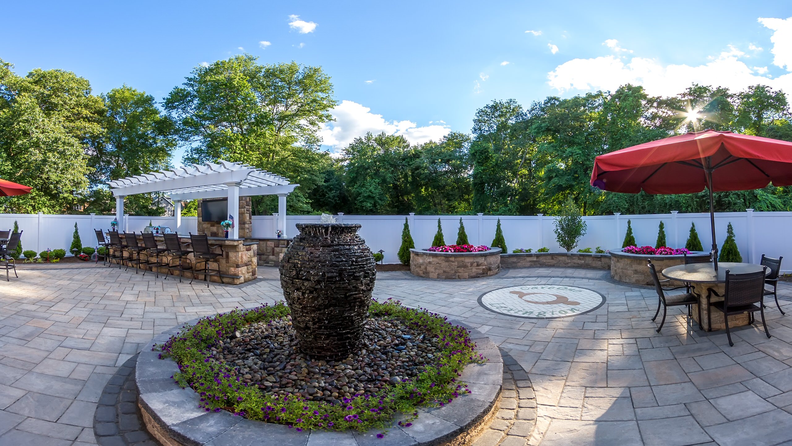 Lexington, Massachusetts Courtyard