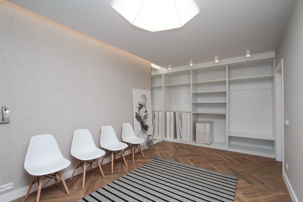 Спальня в 3х-комнатной квартире | 70м2 в ЖК Европейский