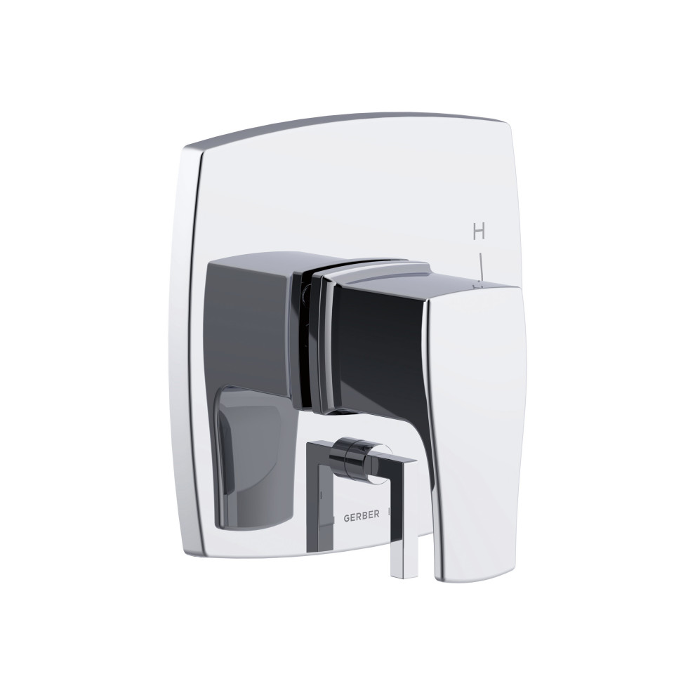 Tribune 1H Pressure Trim Kit and Treysta, Valve Only, Diverter