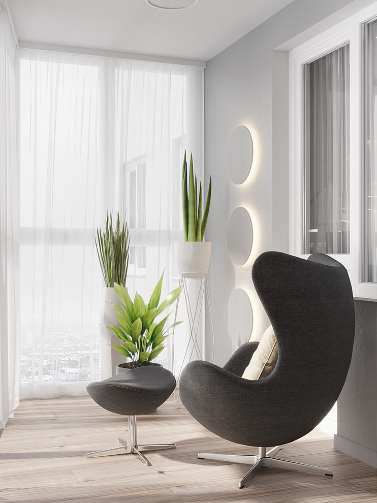 Бетон и дерево