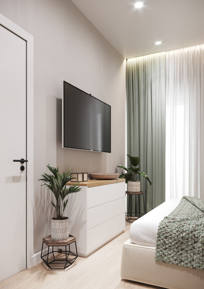 Innenarchitektur einer kleinen Wohnung