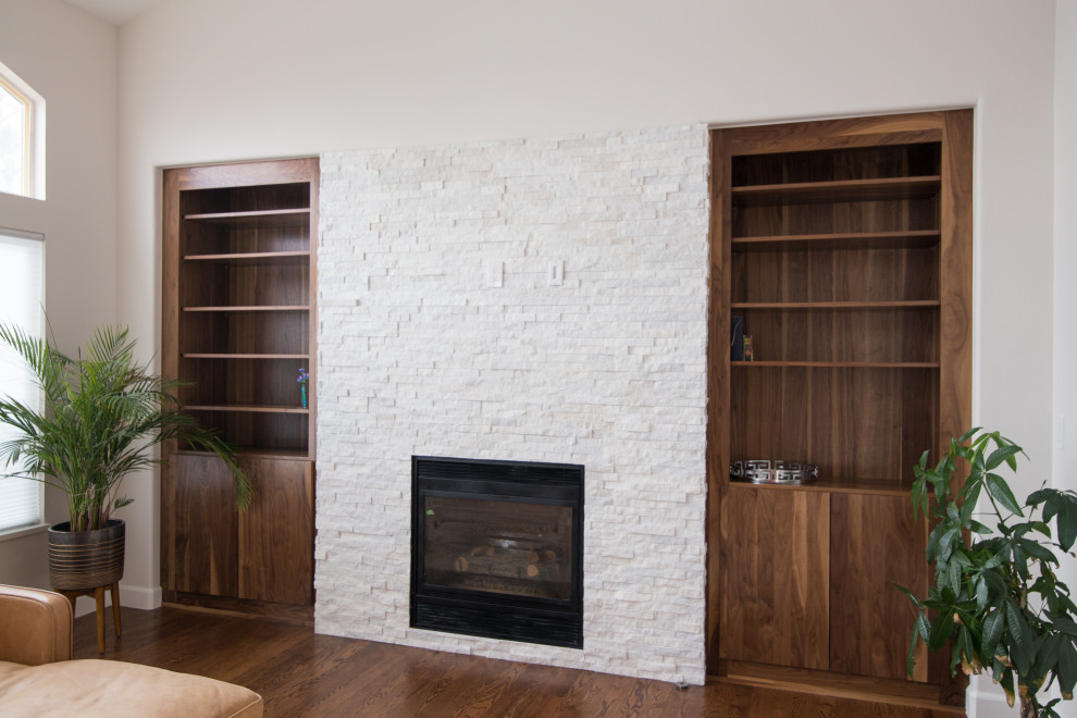 Example of a minimalist home design design in Denver