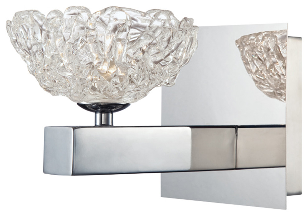 1-Light Luxe Sconce by Eurofase