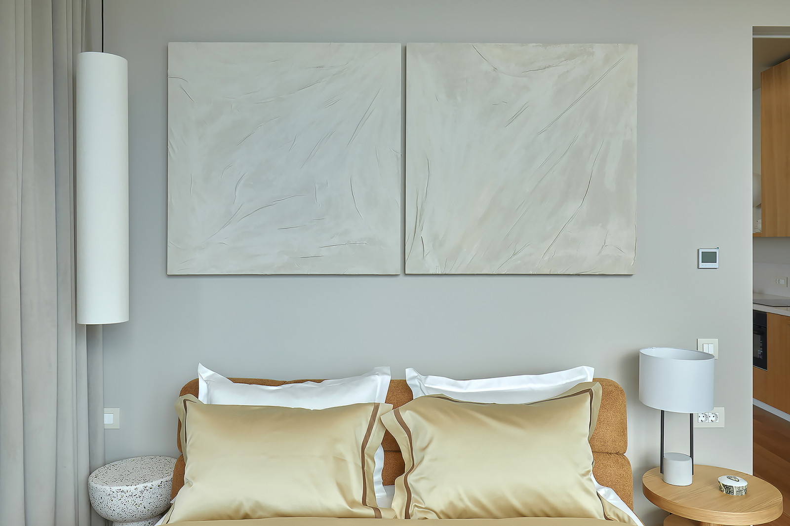 Квартира в Москва-Сити 2 (бежевое дерево)