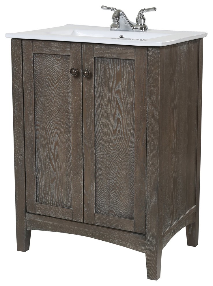 So today is the day! elegant xylem 24 single bathroom vanity set weathered oak