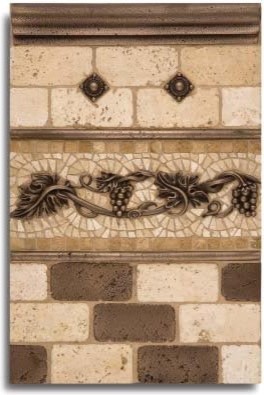 Mediterranean Accent Trim And Border Tile