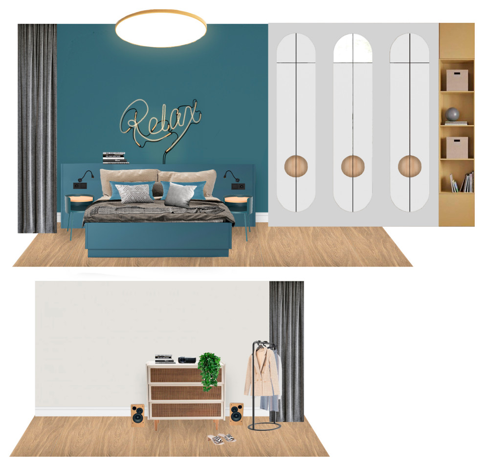 Дизайн-проект однокомнатной квартиры