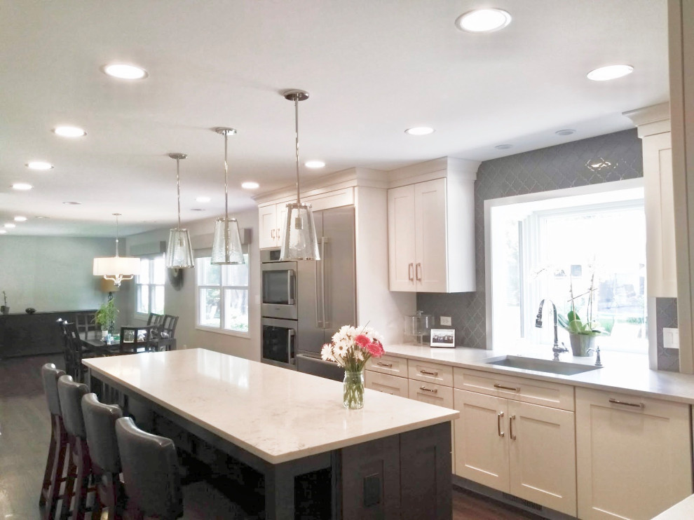 Kitchen - transitional kitchen idea in Chicago