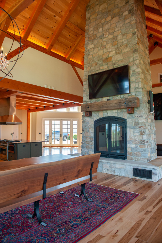 Addition: Solomon Estates Timber frame