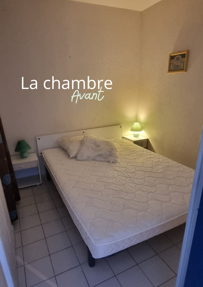 Rénovation douce d’une chambre pour location saisonnière – Avant / Après