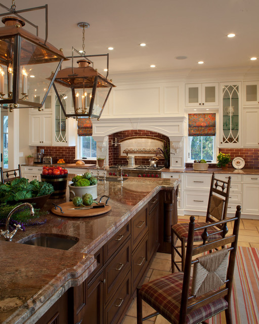 Sag Harbor classico-cucina