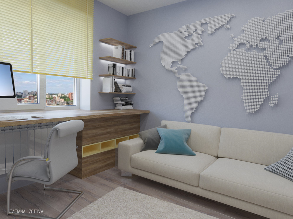 Дизайн двухкомнатной квартиры в Москве